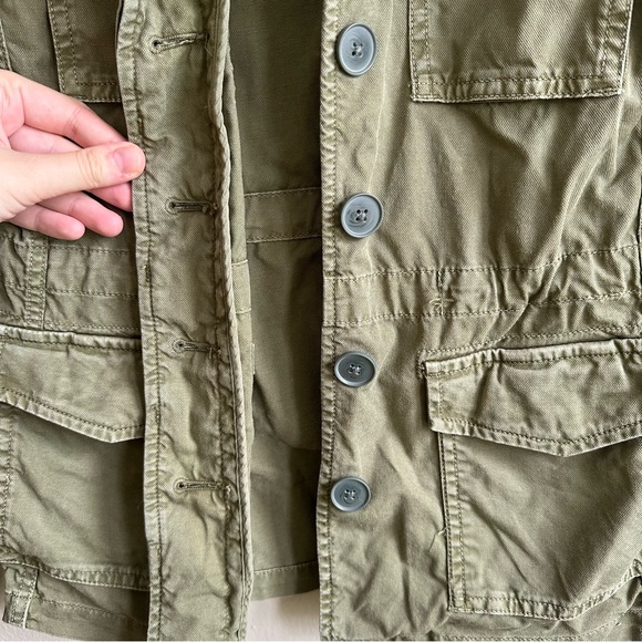 Madewell Military Green Utility Jacket - Picture 2 of 10